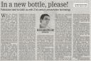 In A New Bottle Please