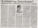 Creating a parallel organized Ganesh festival could be the way forward