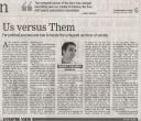 Us Versus Them Politics